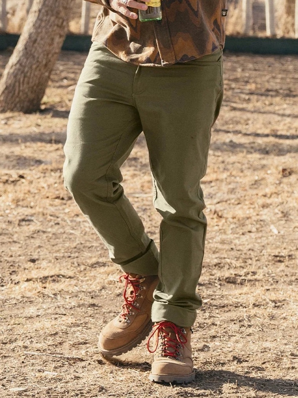 Howler Bros Frontside 5-Pocket Pants in Sage - 34x32
